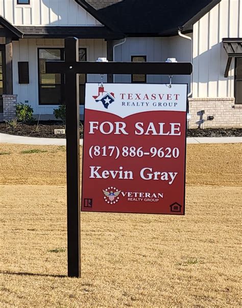 real estate hanging sign posts